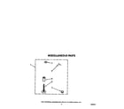 Whirlpool 6LA6300XTW2 miscellaneous diagram