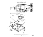 Whirlpool 6LA6300XTW2 machine base diagram