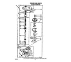Whirlpool 6LA6300XTW2 gearcase diagram