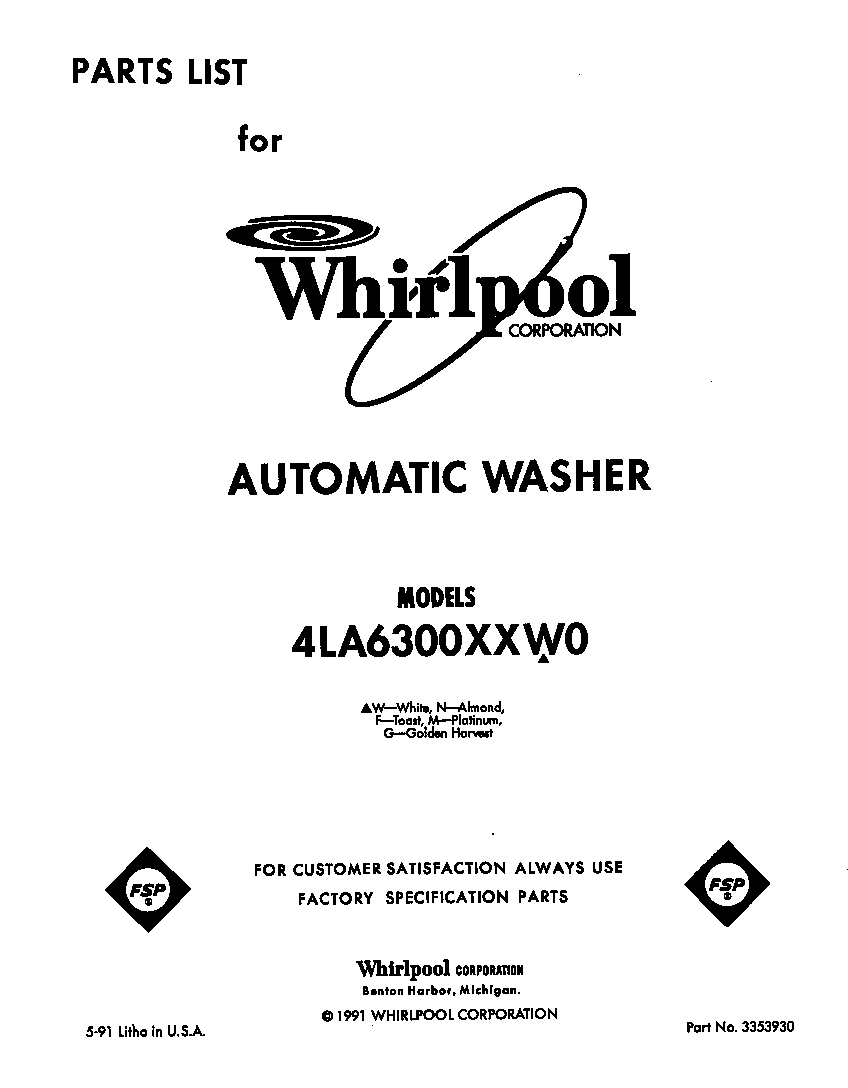Front cover
