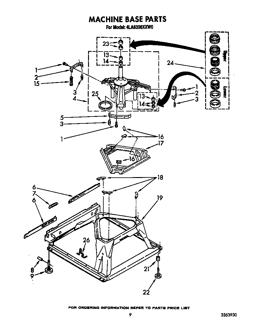 Machine base