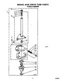 Brake and drive tube
