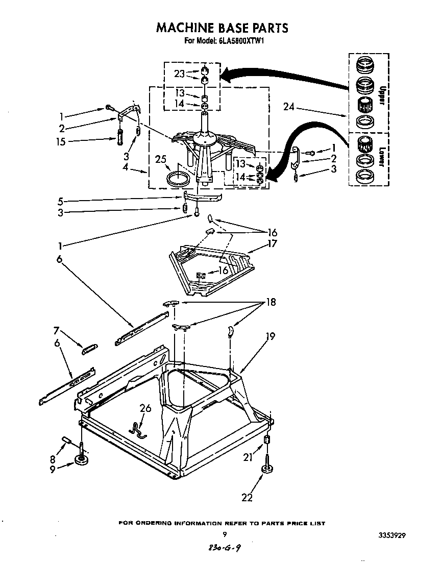 Machine base