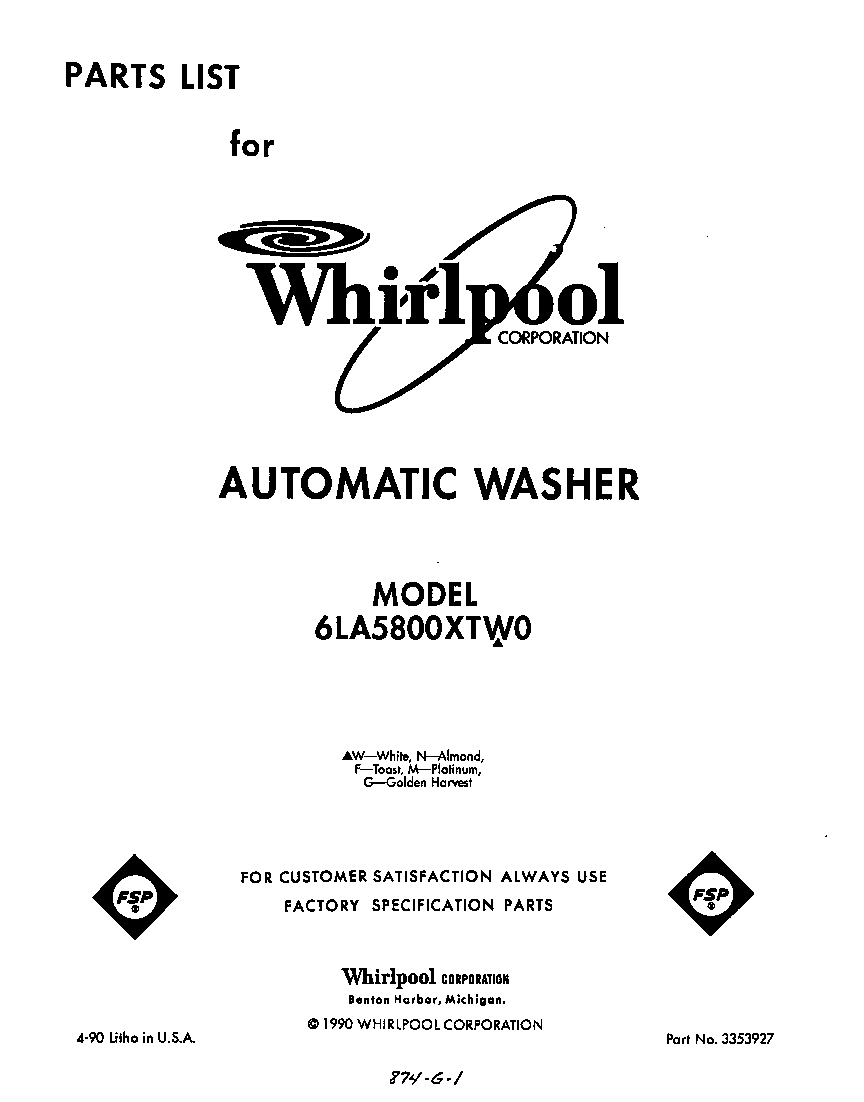 Front cover