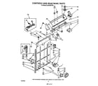 Whirlpool 6LA6300XTW0 controls and rear panel diagram