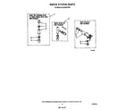 Whirlpool 6LA6300XTW0 water system diagram