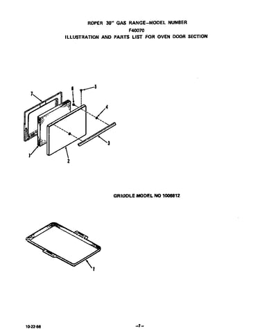 Oven door