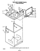Top and cabinet