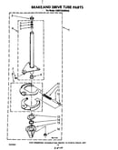 Brake and drive tube