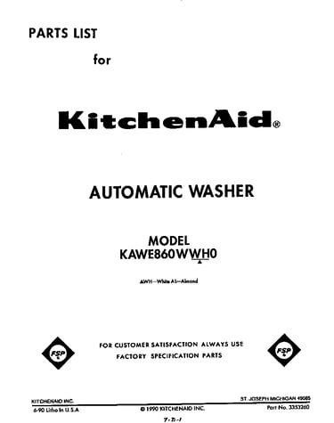 Front cover