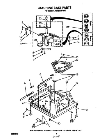 Machine base