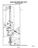Brake and drive tube