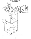 Top and cabinet
