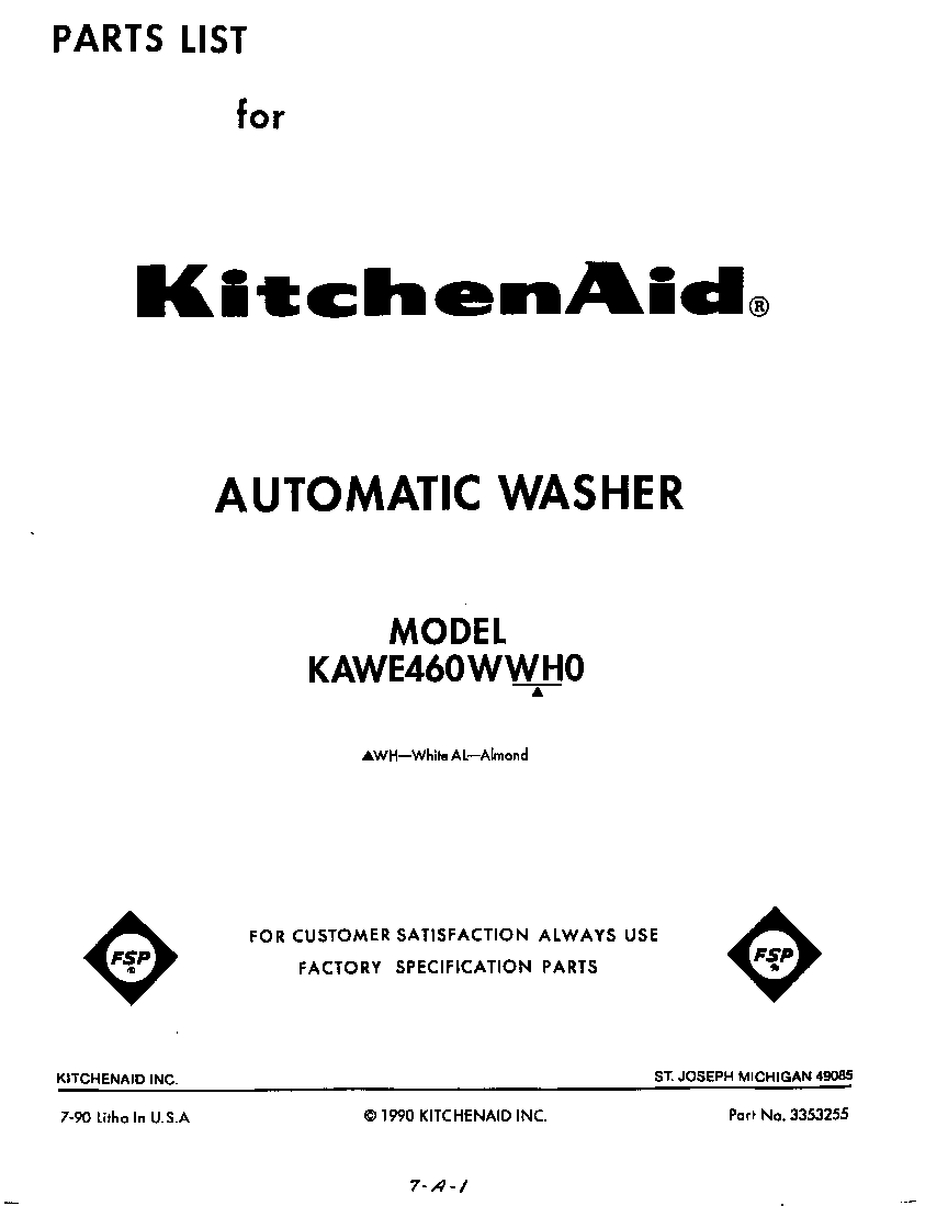 Front cover
