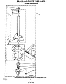 Brake and drive tube
