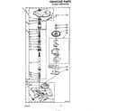 KitchenAid KAWE755VWH0 gearcase diagram