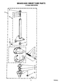 Brake and drive tube