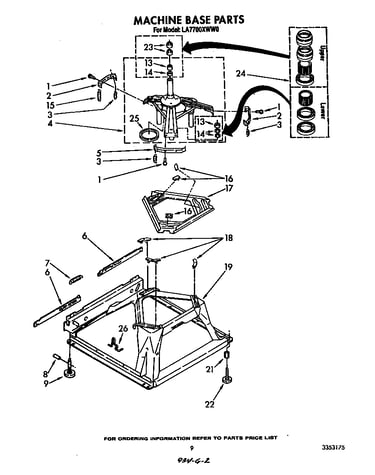 Machine base
