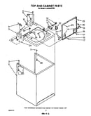 Top and cabinet