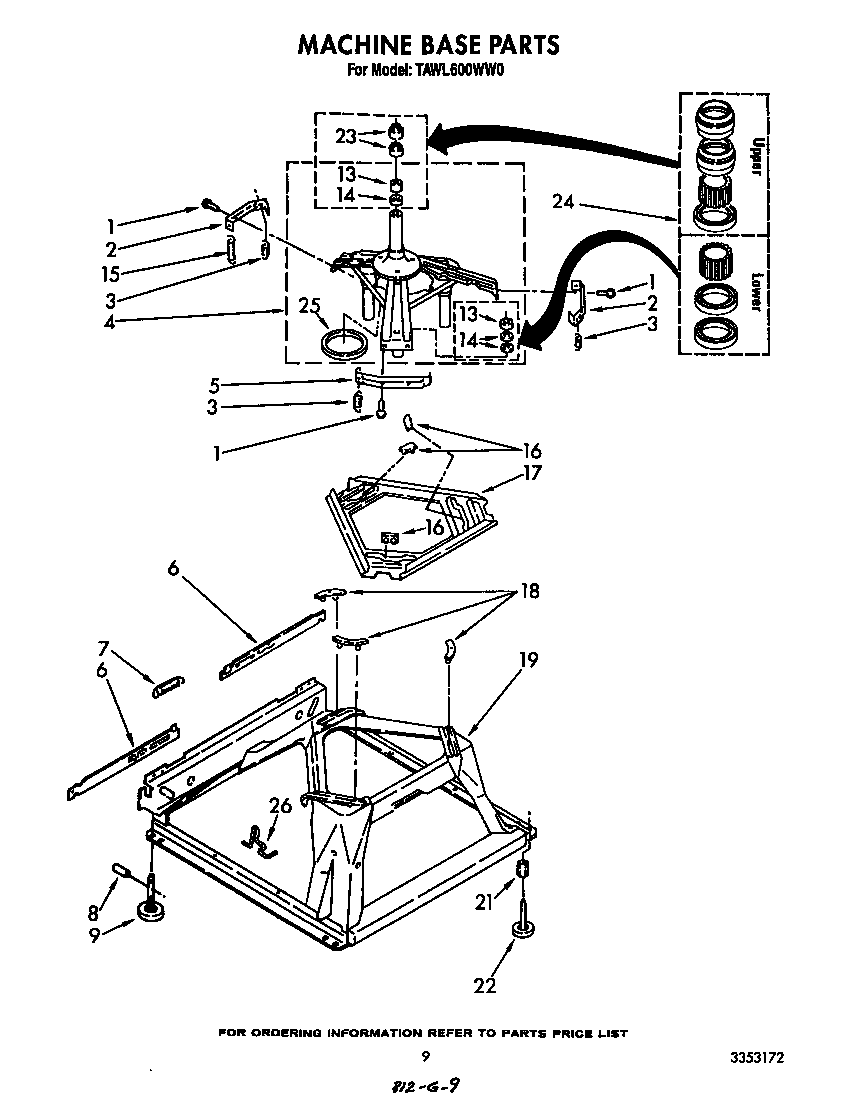 Machine base