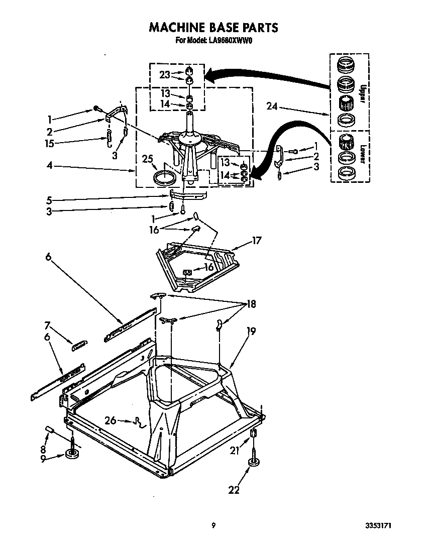 Machine base
