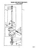 Brake and drive tube
