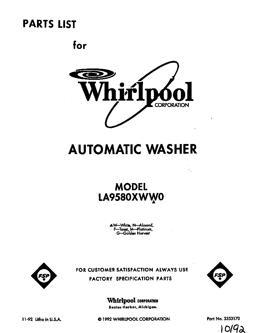 Front cover