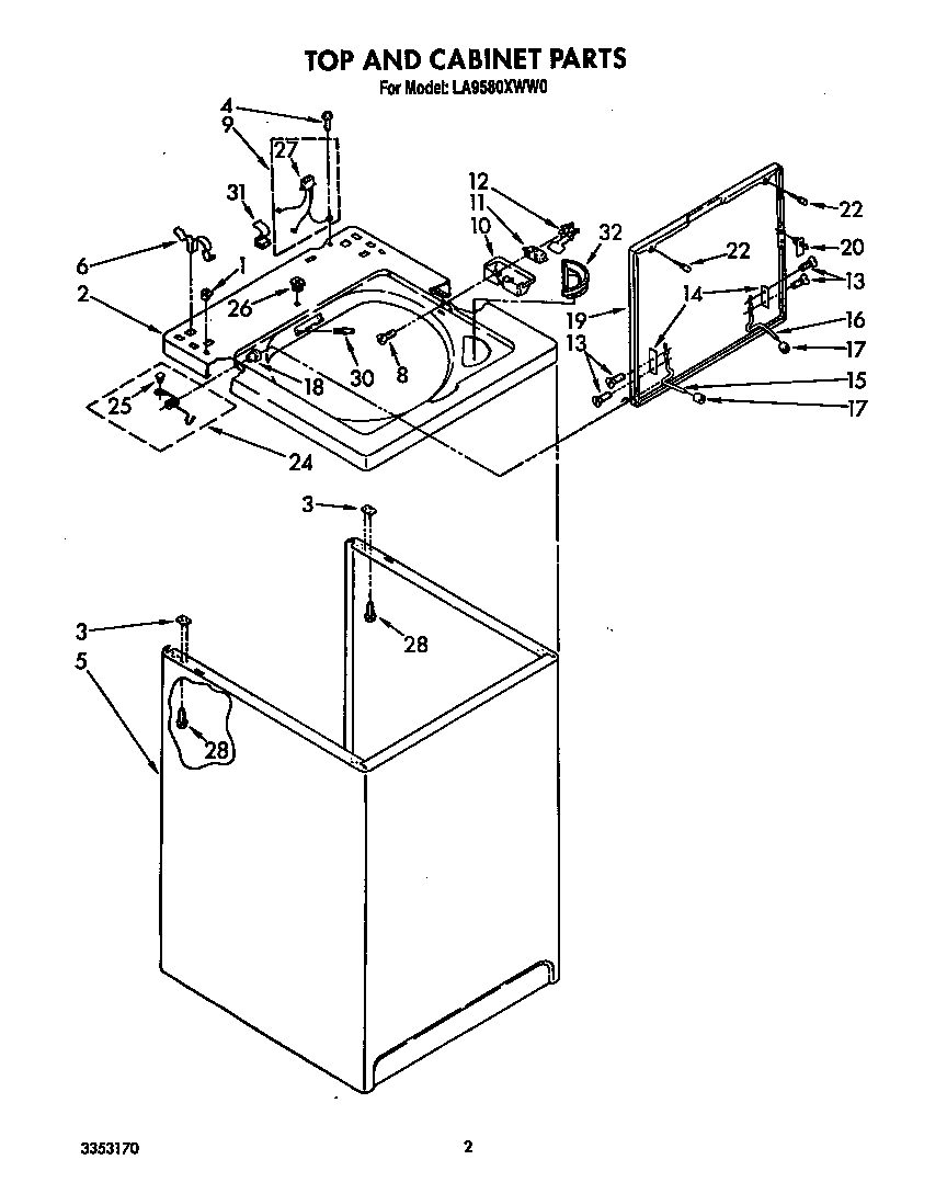 TOP AND CABINET