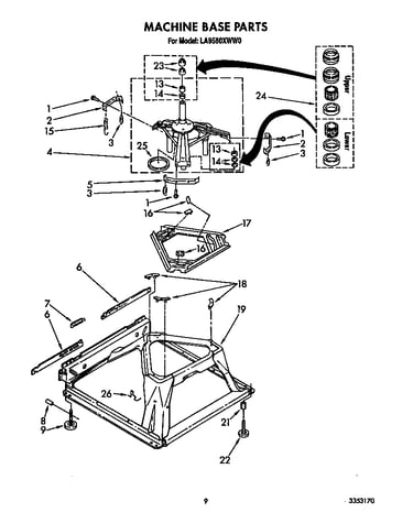 Machine base