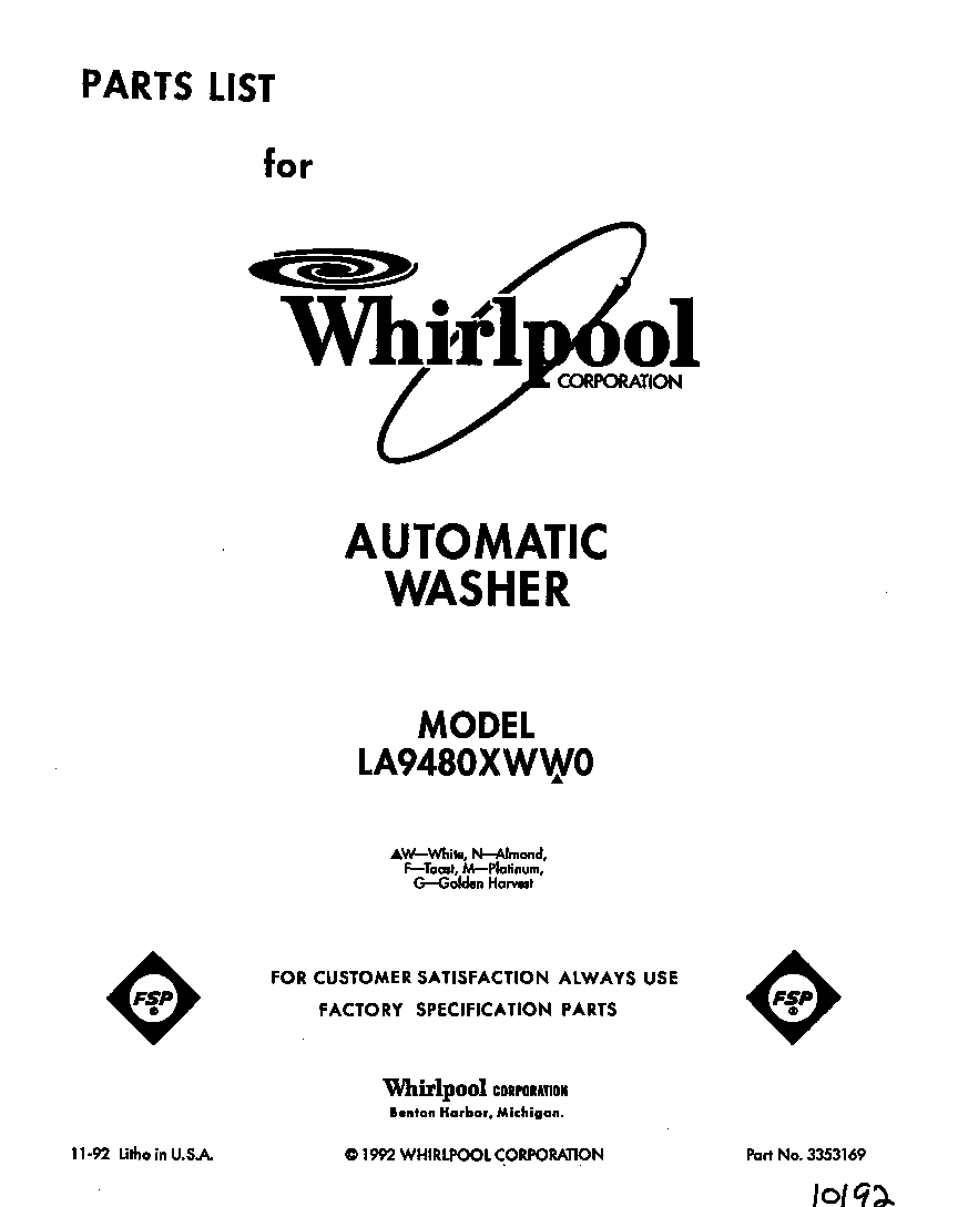 Front cover
