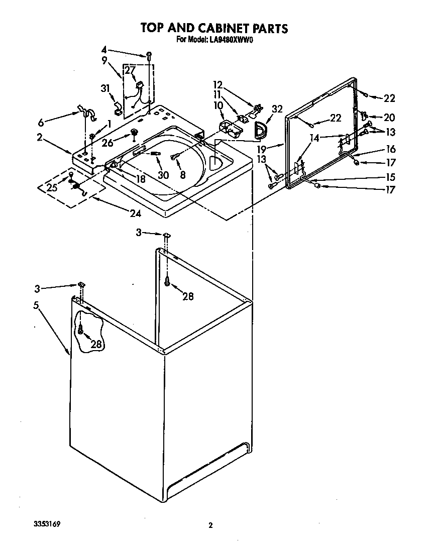 TOP AND CABINET