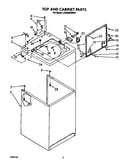 Top and cabinet