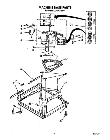 Machine base