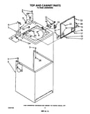 Top and cabinet