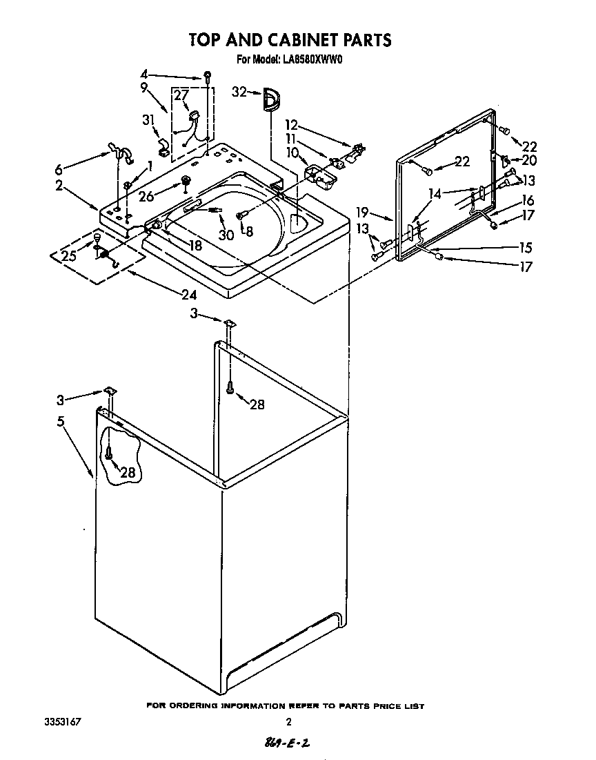 TOP AND CABINET