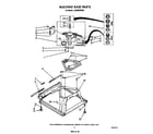 Whirlpool LA8580XWW0 machine base diagram