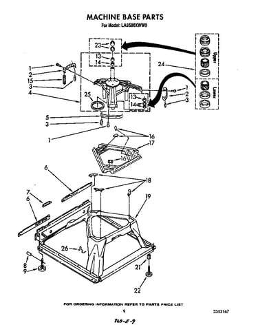 Machine base