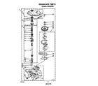 Whirlpool LA8580XWW0 gearcase diagram