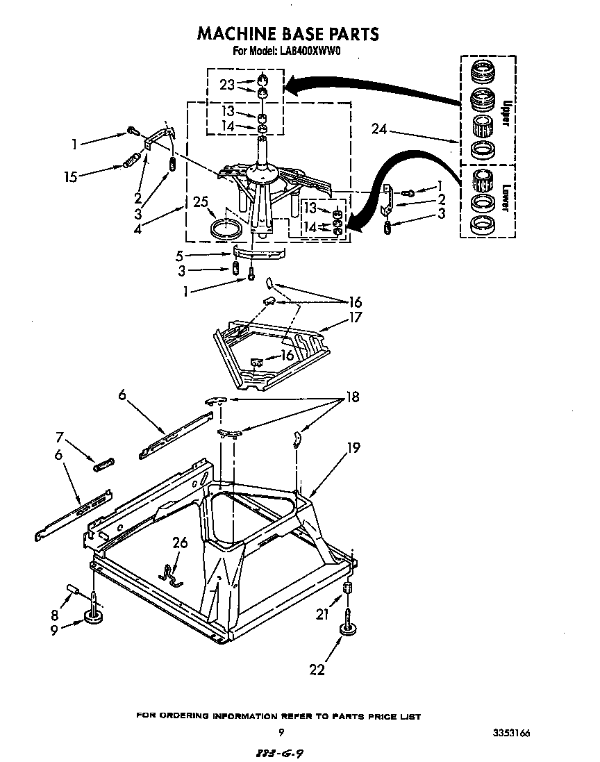 Machine base