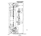 Whirlpool LA8400XWW0 gearcase diagram
