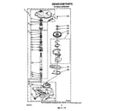 Whirlpool LA8200XWW0 gearcase diagram