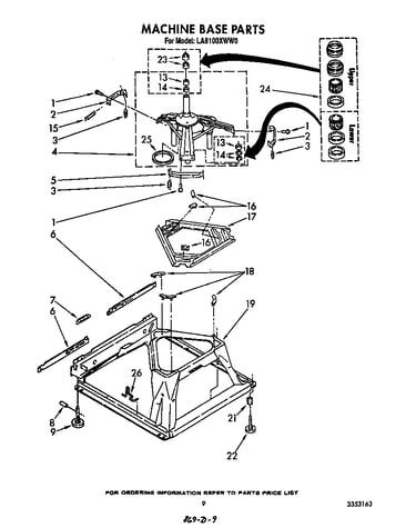 Machine base