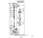 Whirlpool LA8100XWW0 gearcase diagram