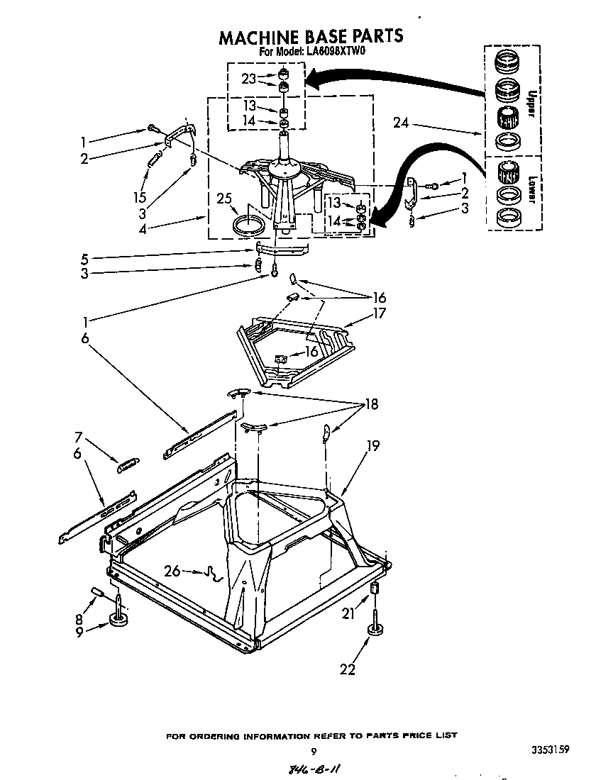 Machine base