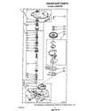 Whirlpool LA6098XTW0 gearcase diagram