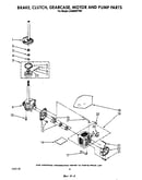 Brake, clutch, gearcase, motor and pump