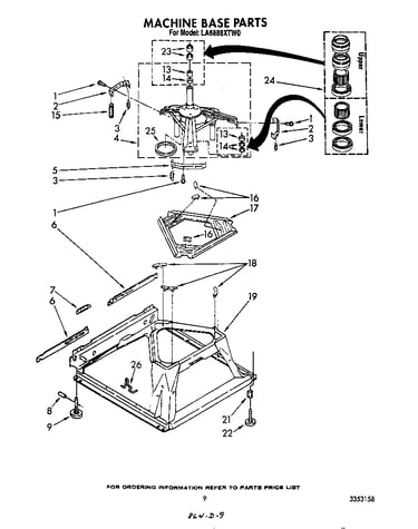 Machine base