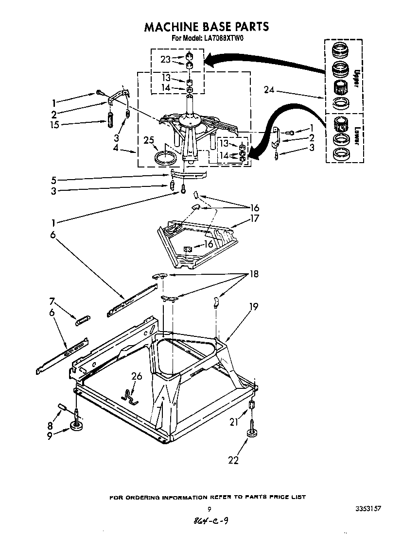 Machine base