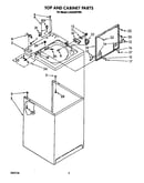 Top and cabinet