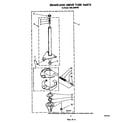 Estate TAWL680WW0 brake and drive tube diagram